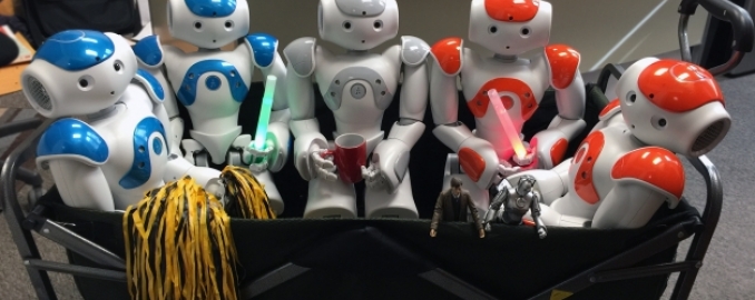 Image showing Dancing Robots